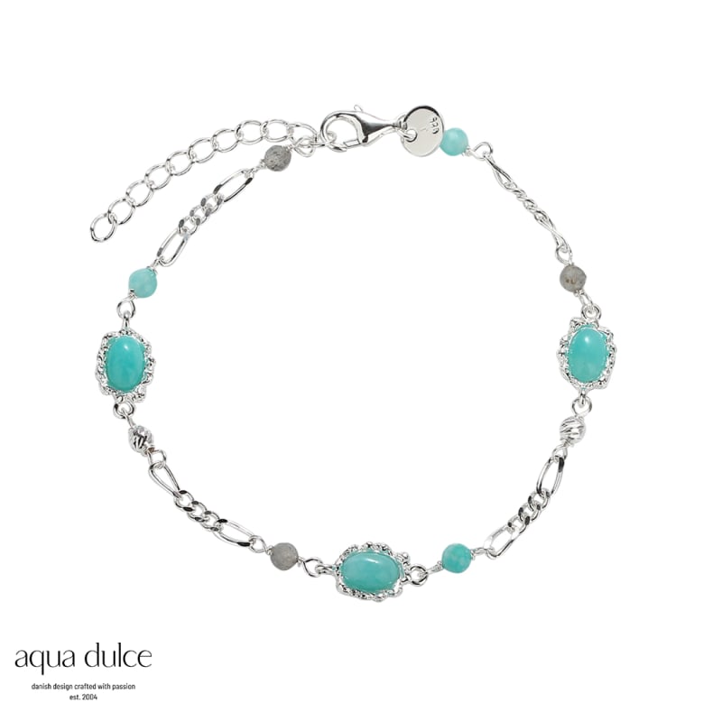 Amazonit Mila Bracelet Silver