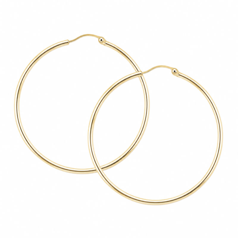 Ana Hoop Medium  Golden