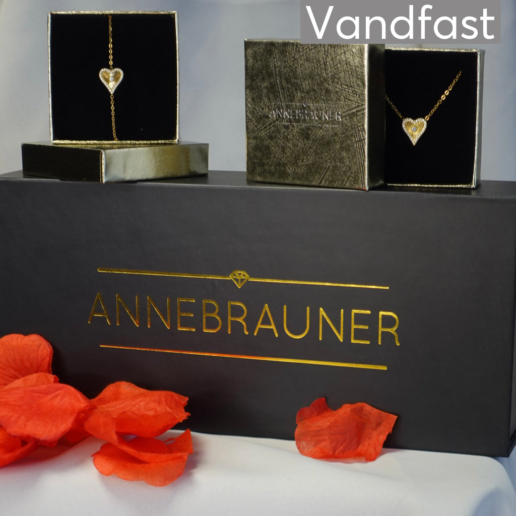 Annebrauner Gavesæt 18k Guldbelagt Smykker