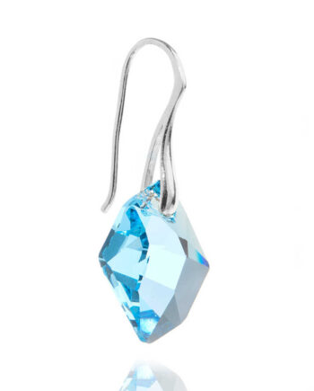 Arctic ørering  Aquamarine Sølv
