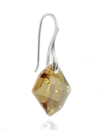 Arctic ørering  Crystal Golden Shadow Sølv