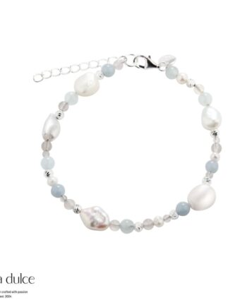 Armbånd  Sky Blue Pearl