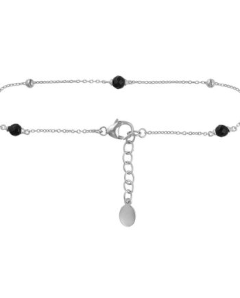 Armbånd Sølv Med Sort Onyx