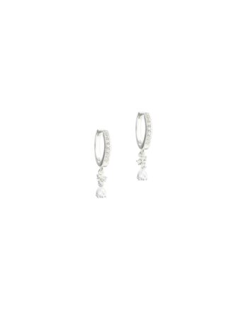 Aura Hoop  Silver