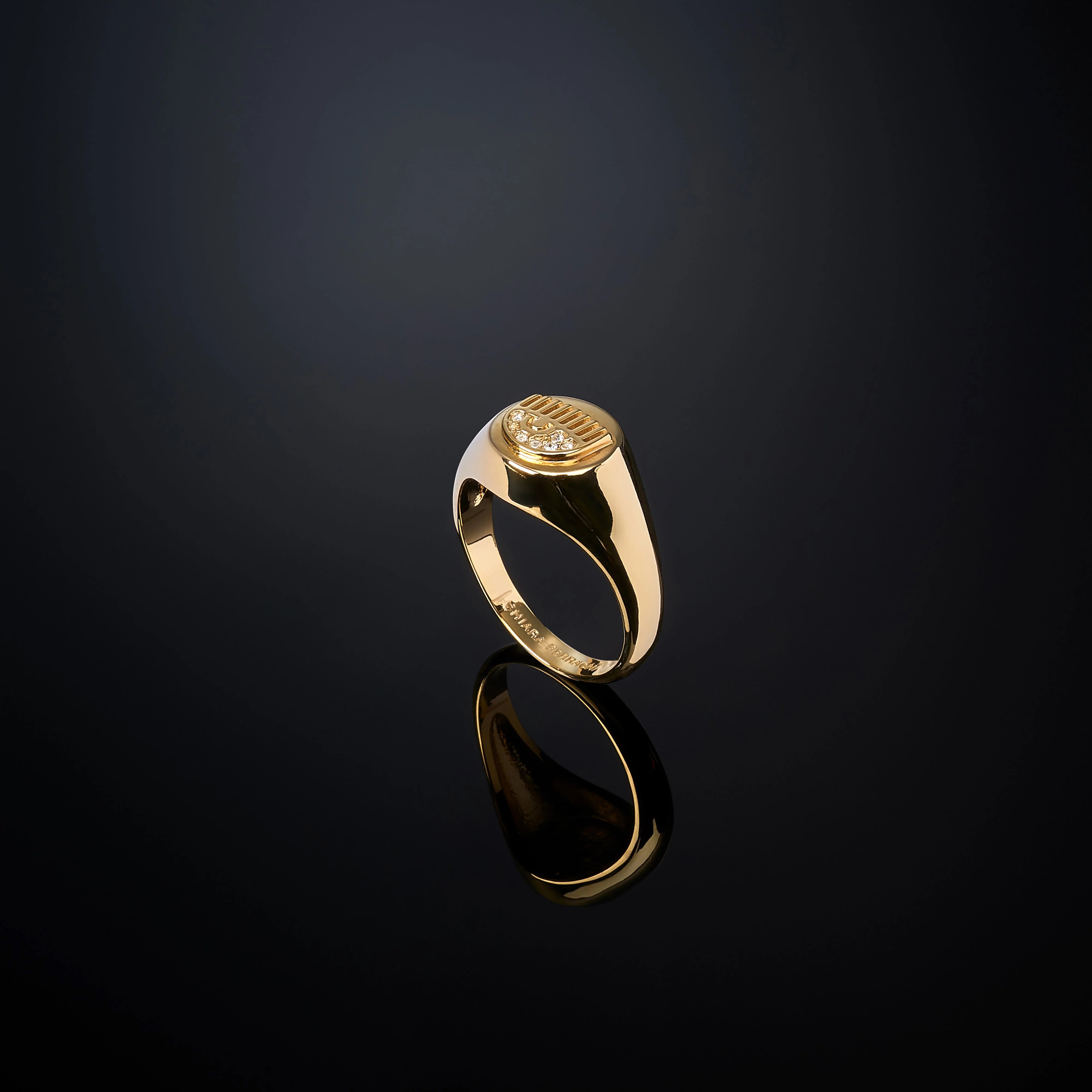 Chiara Ferragni Bossy Ring Guld Str