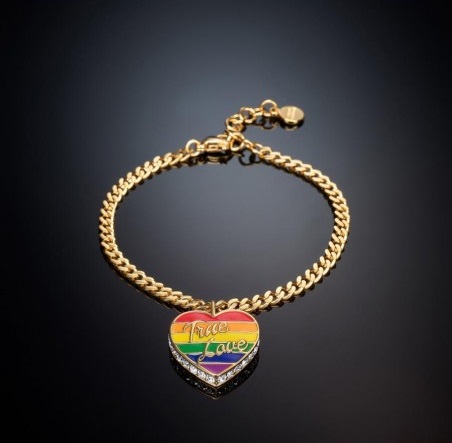 Chiara Ferragni Love Parade Ampquottrue Loveampquot Rainbow Armbånd