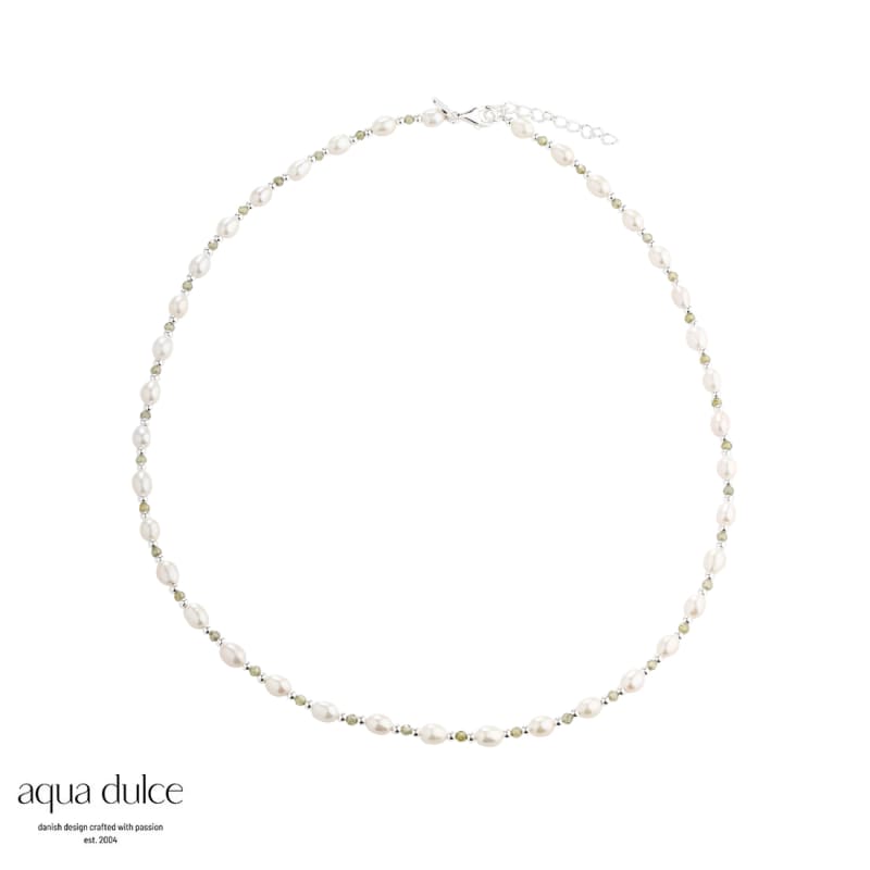 Coast Olive Necklace Silver