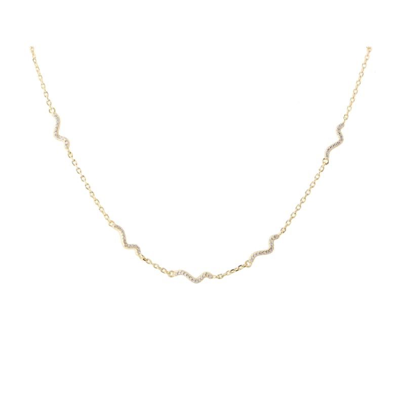 Curva Necklace  Golden