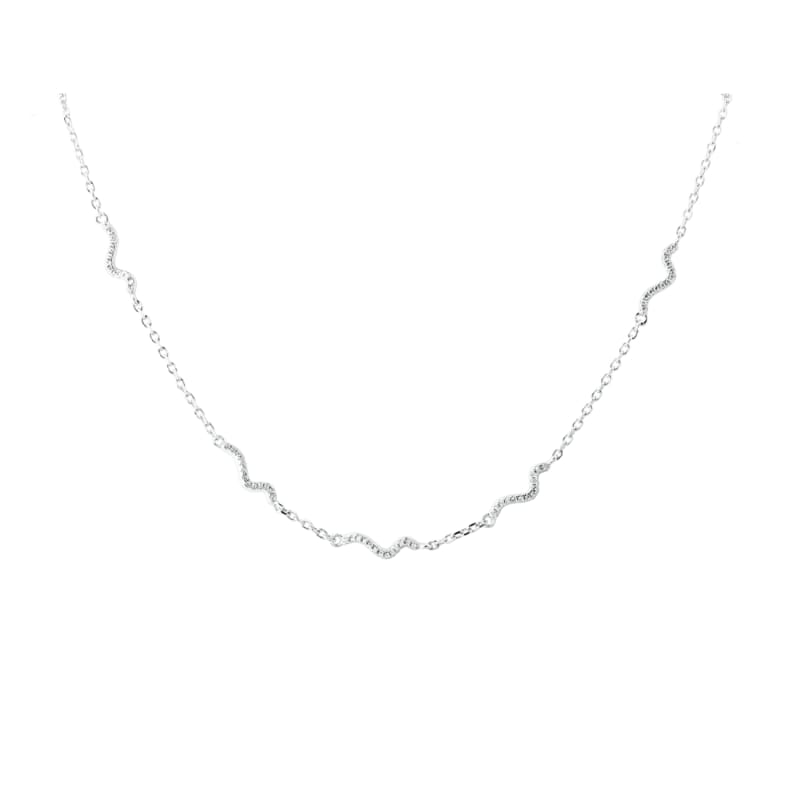 Curva Necklace  Silver