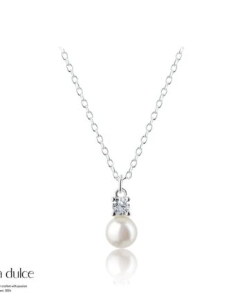 Darling Bubbels Necklace  Silver