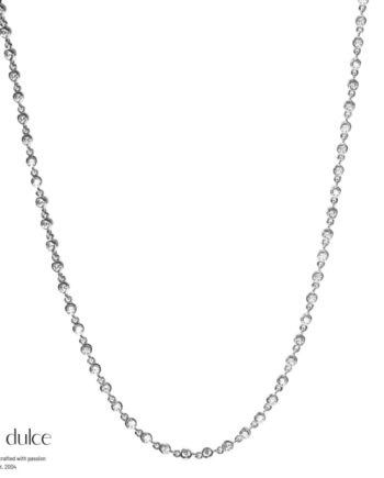 Darling Denise Necklace  Silver