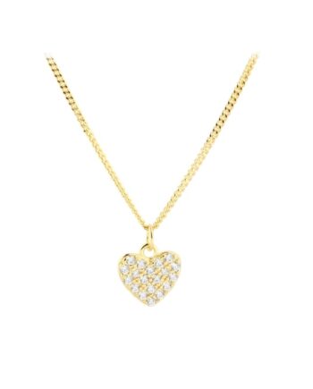Darling Heart Necklace  Golden