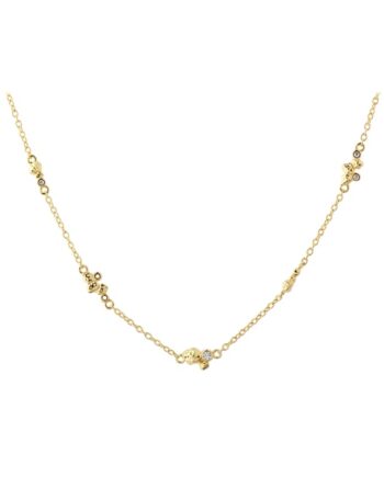 Darling Rock Necklace  Golden