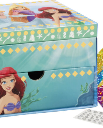Disney Prinsesser Smykkeskrin Til Børn Inkl Mosaik Klistermærker