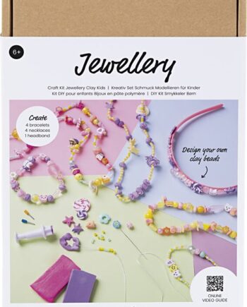 Diy Kit Smykker Børn Assorterede Farver