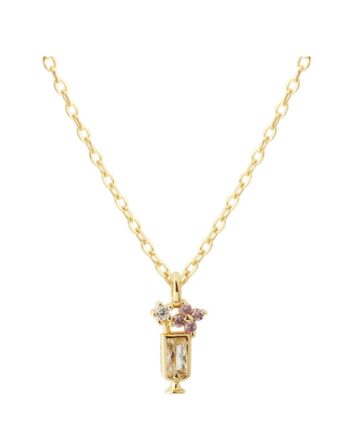 Drink Necklace  Golden