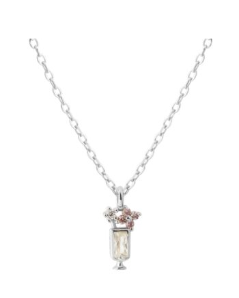 Drink Necklace  Silver