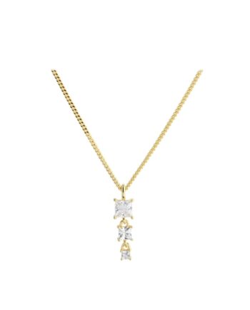 Edge Necklace  Golden
