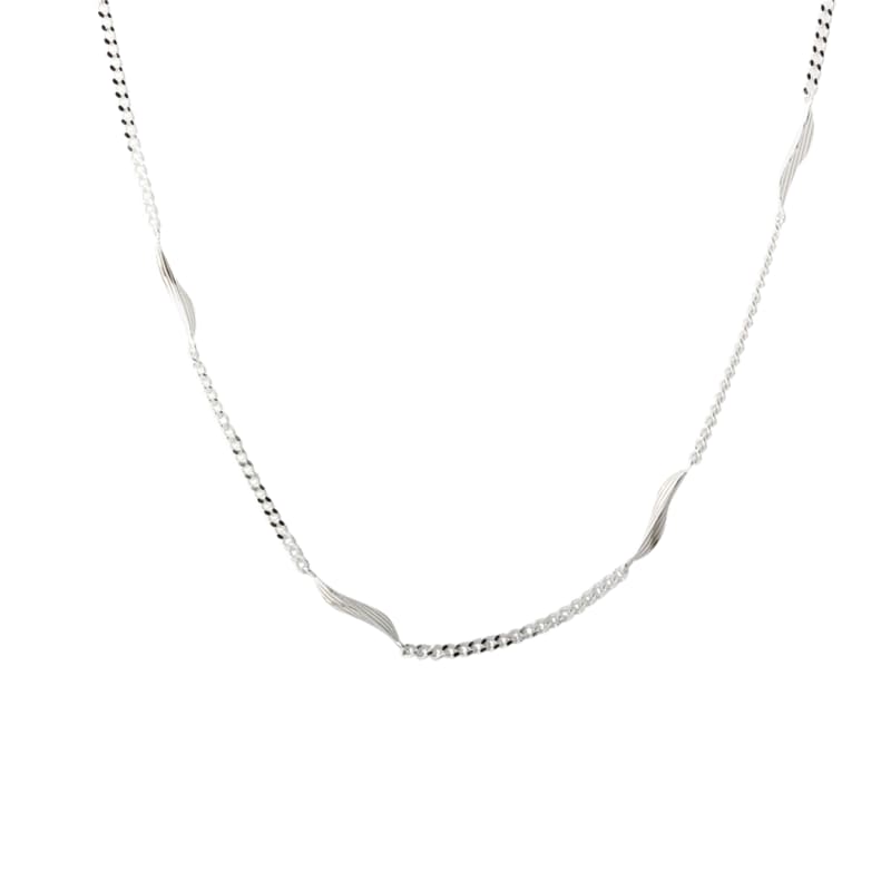 Elara Necklace  Silver