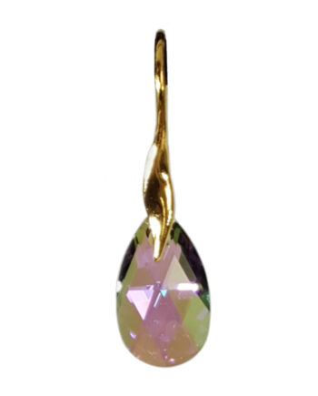 Facet Drop ørering  Crystal Paradise Shine Guld