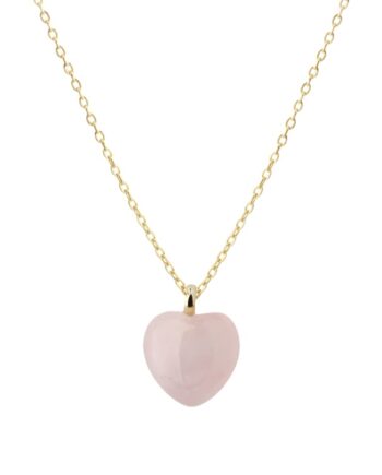 Grace Heart Necklace  Golden