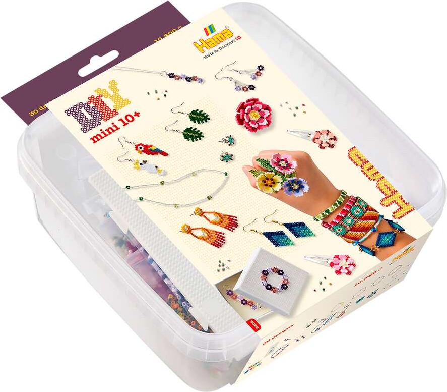 Hama 5404 500 Diy Mini Perler Til Smykker Stiftplader
