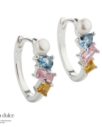 Hildur Hoops  Silver