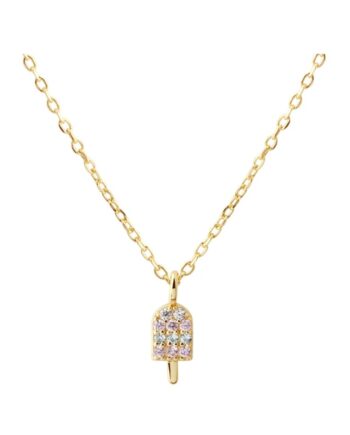 Ice Necklace  Golden