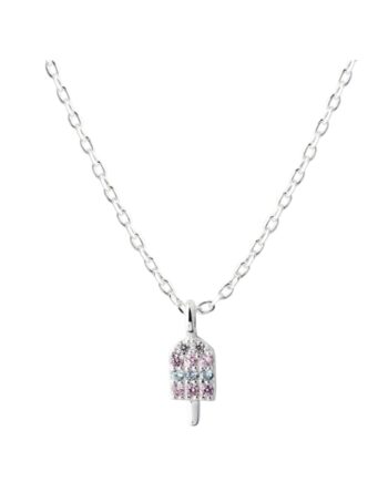 Ice Necklace  Silver