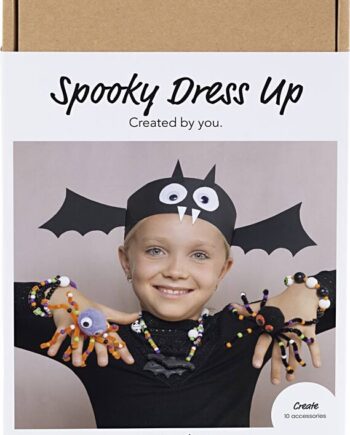 Kreativt Sæt Uhyggelige Accessories Kostumer Smykker Halloweenfarver