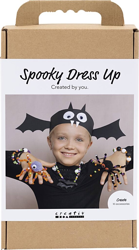 Kreativt Sæt Uhyggelige Accessories Kostumer Smykker Halloweenfarver
