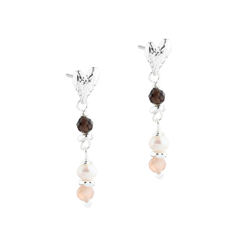 Love Long Earstud Silver