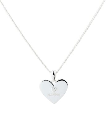 Mamma Necklace  Silver