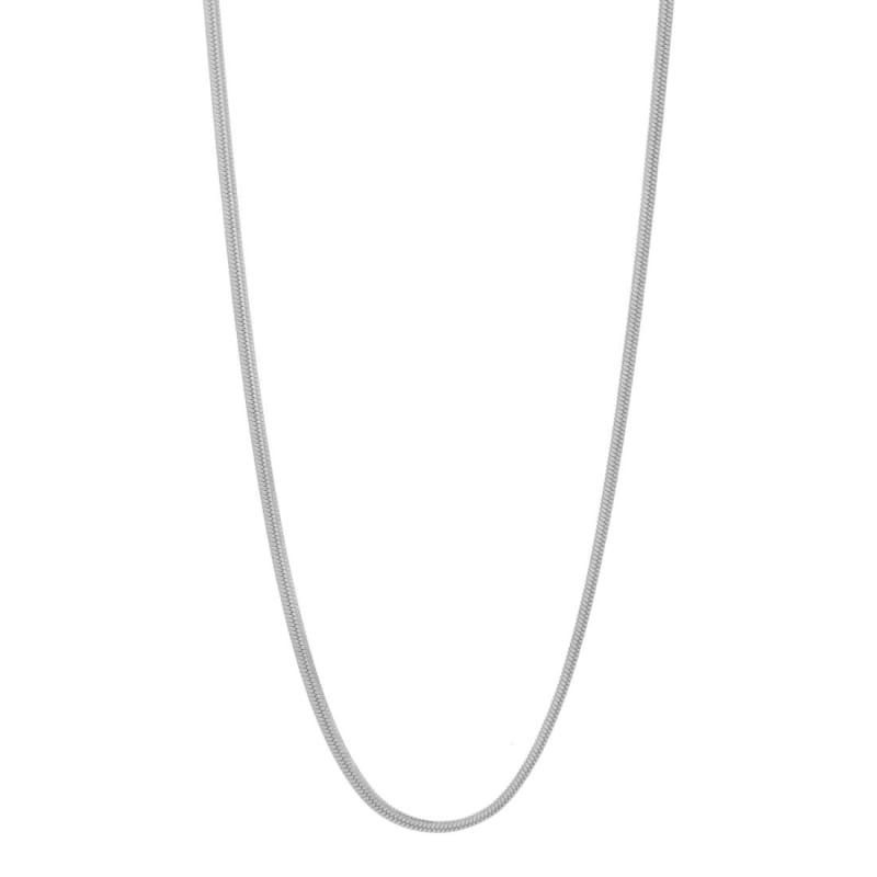 Marla Necklace Long  Silver
