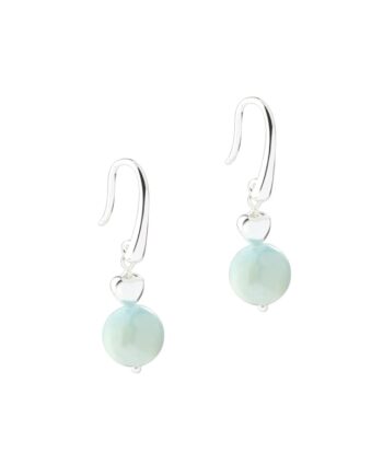 Morganite Dream Earring  Silver