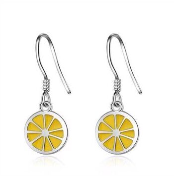 øreringe 925 Sølv Citroner
