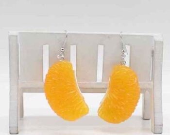 øreringe Mandarinbåde Orange