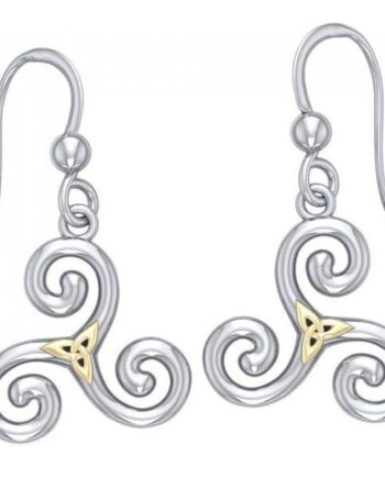øreringe Triskele Triquetra Treenighedssymbolet 29mm