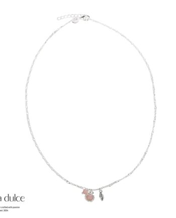 Opal Mila Necklace  Silver