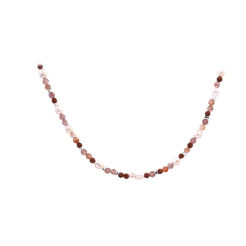 Peachy Necklace  Golden