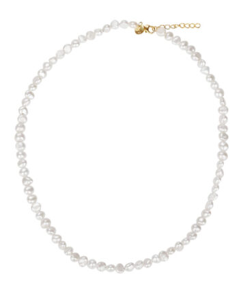 Pearl Necklace  Golden