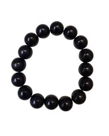 Plastik Armbånd Med Perler Karmen Sort