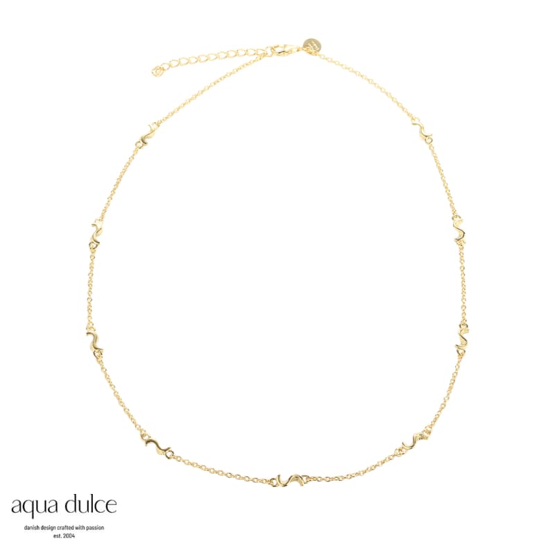 Rhumba Simple Necklace  Golden