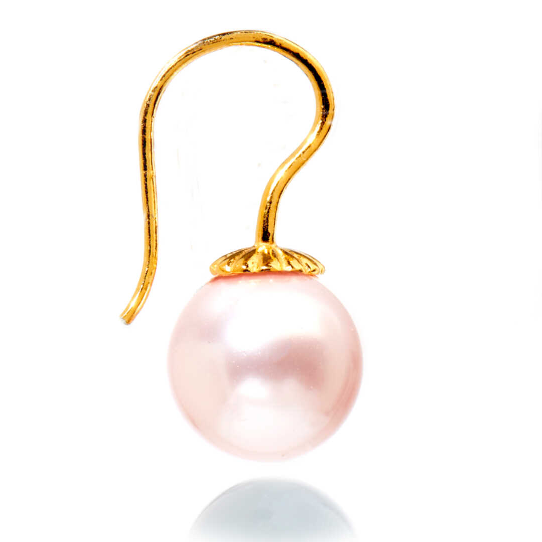 Romantic ørering Crystal Roseline Guld