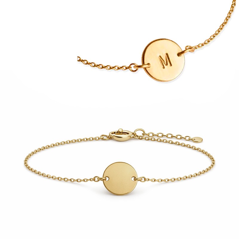 Scrouples Lovetag Armbånd Forgyldt