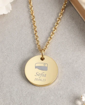 Student Halskæde 18k Forgyldt  Jewellery