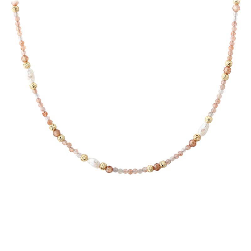 Sunella Simple Necklace  Golden