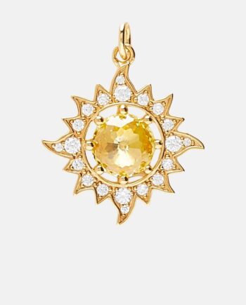 Thomas Sabo Charm Diamond Sun Smykke Vedhæng