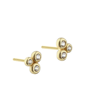 Whisper Dot Earring  Golden