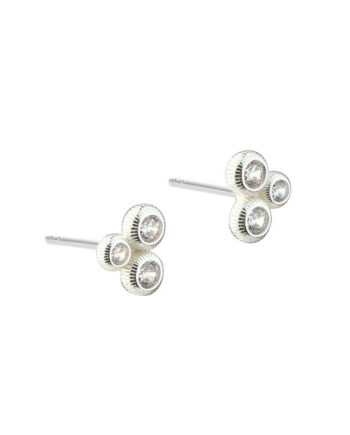 Whisper Dot Earring  Silver